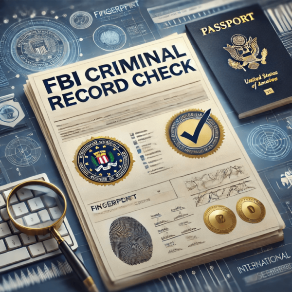 TRAMITE DEL CRIMINAL RECORD FBI